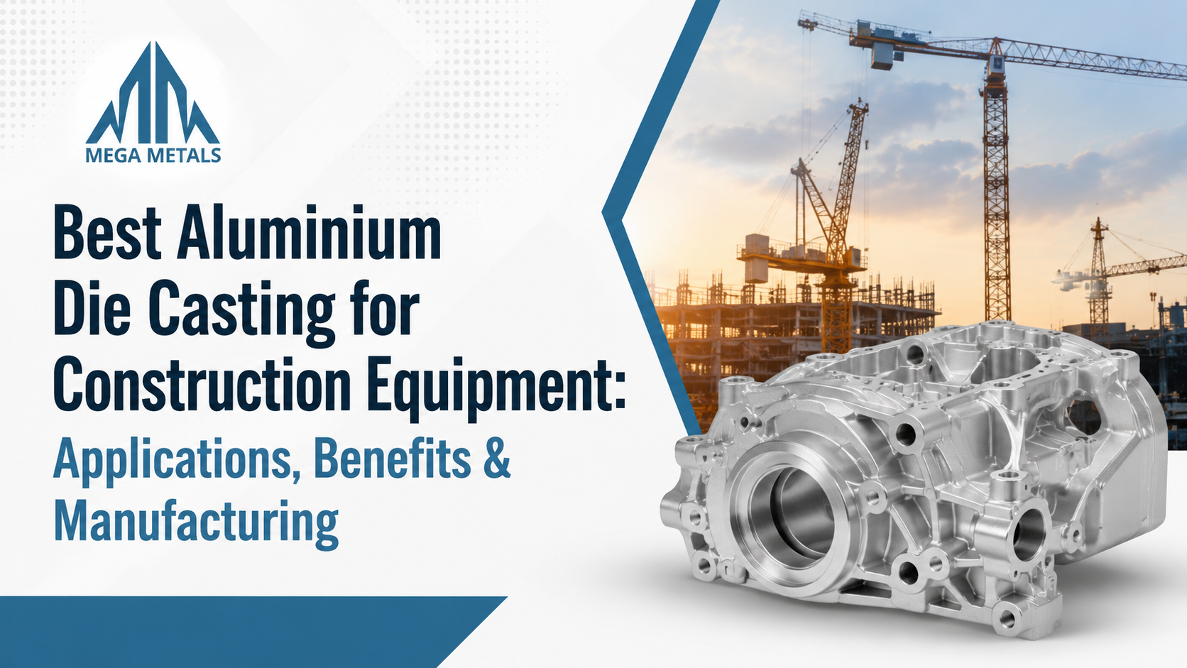 Best Aluminium Die Casting for Construction Equipment: Applications, Benefits & Manufacturing